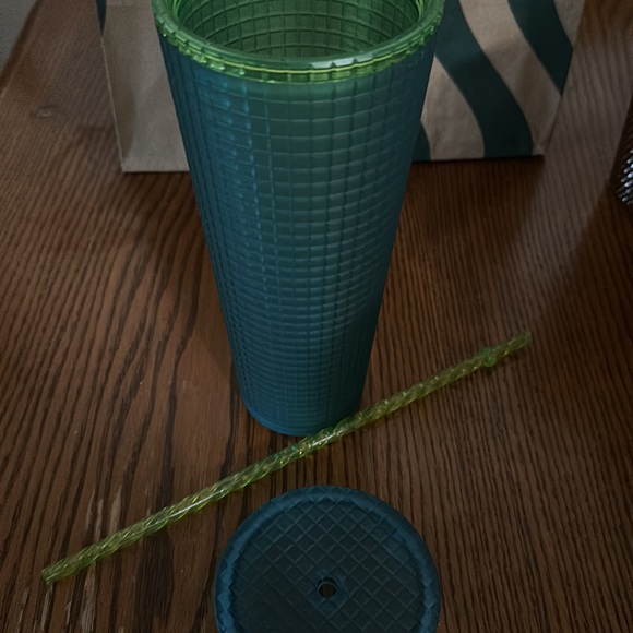 Starbucks 24oz Mountain Dew green 2022 January release cold cup - Picture 5 of 5